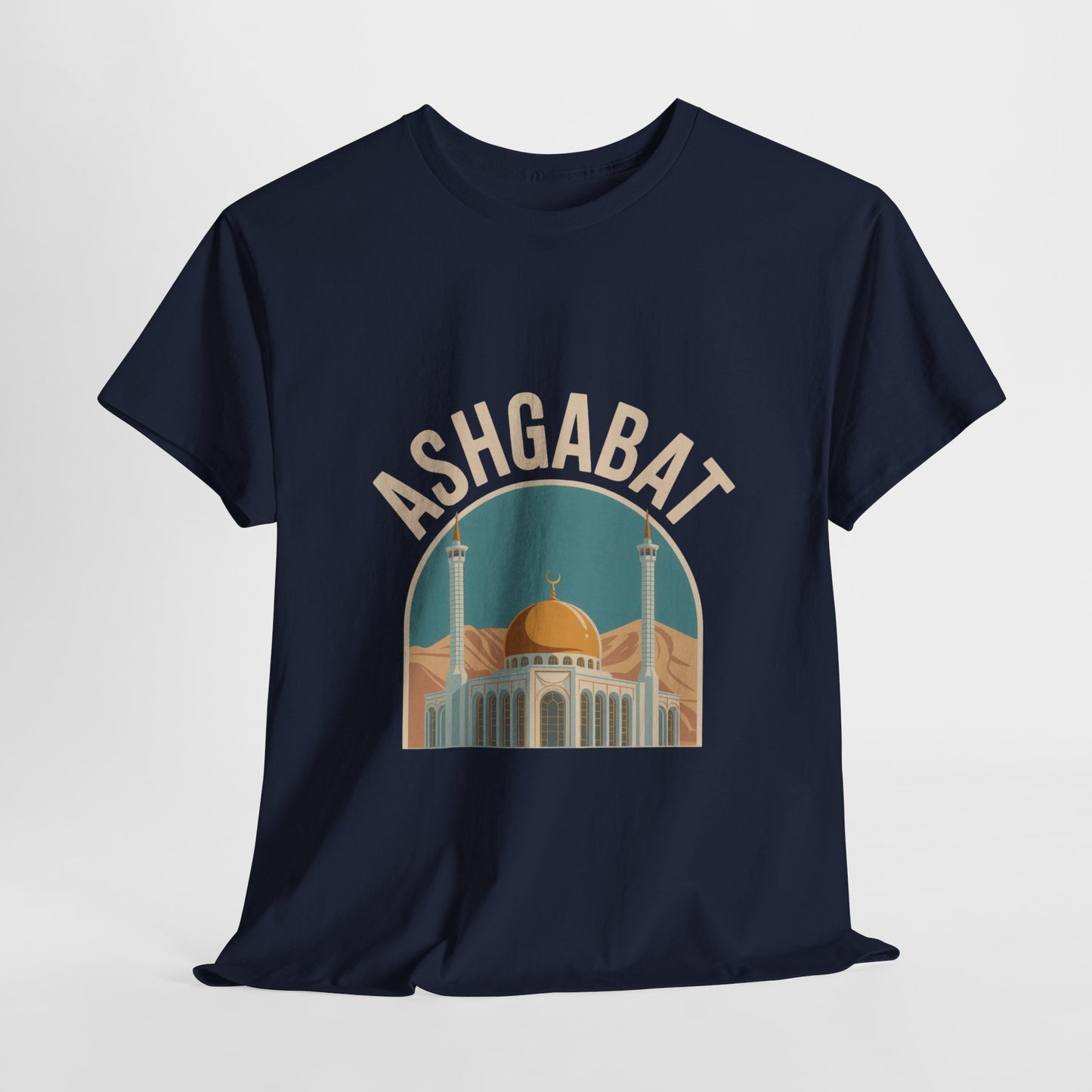 Ashgabat Turkmenistan Travel T-Shirt – Vintage Unisex Souvenir Tee