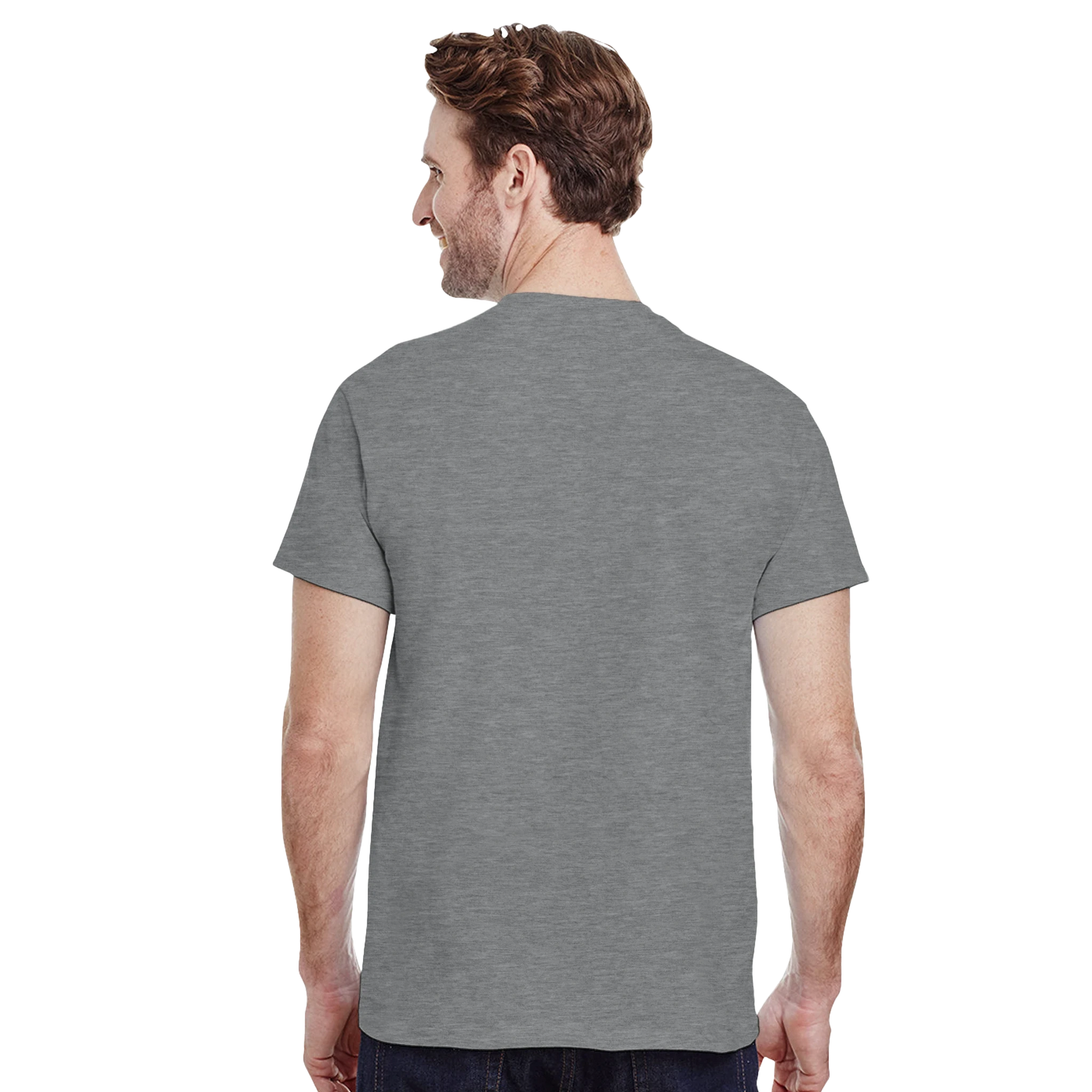 Quito Ecuador Unisex Travel T-Shirt featuring a man from the back