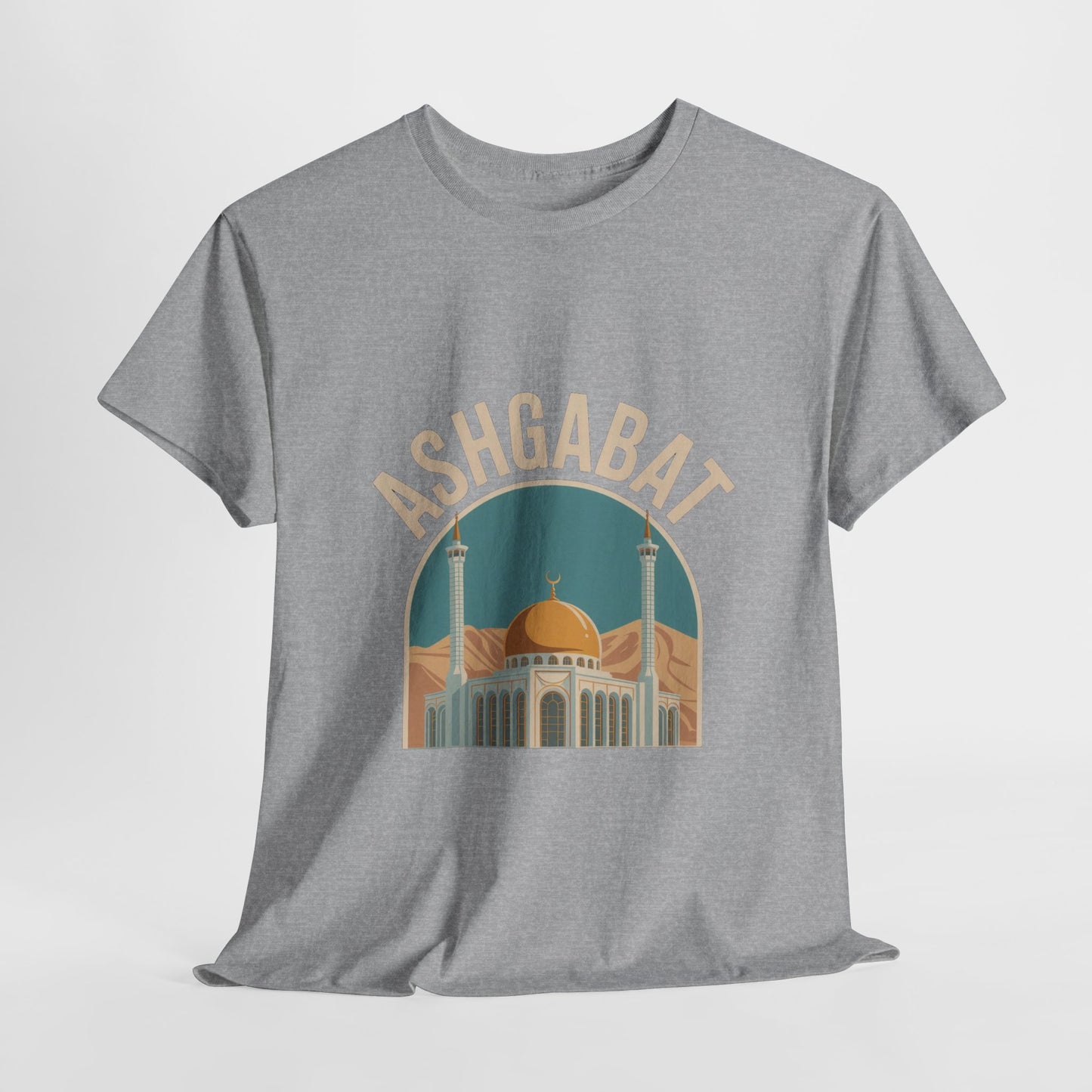 Ashgabat Turkmenistan Travel T-Shirt – Vintage Unisex Souvenir Tee