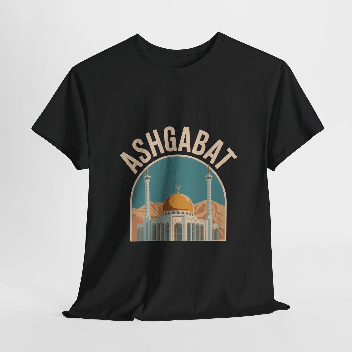 Ashgabat Turkmenistan Travel T-Shirt – Vintage Unisex Souvenir Tee