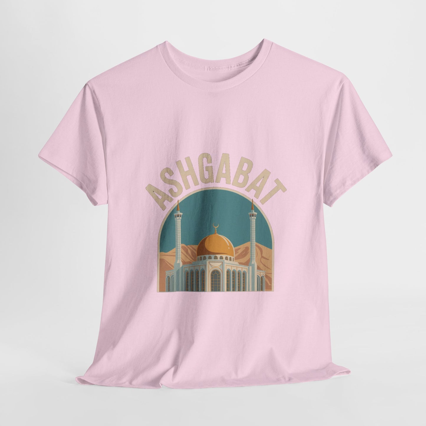 Ashgabat Turkmenistan Travel T-Shirt – Vintage Unisex Souvenir Tee