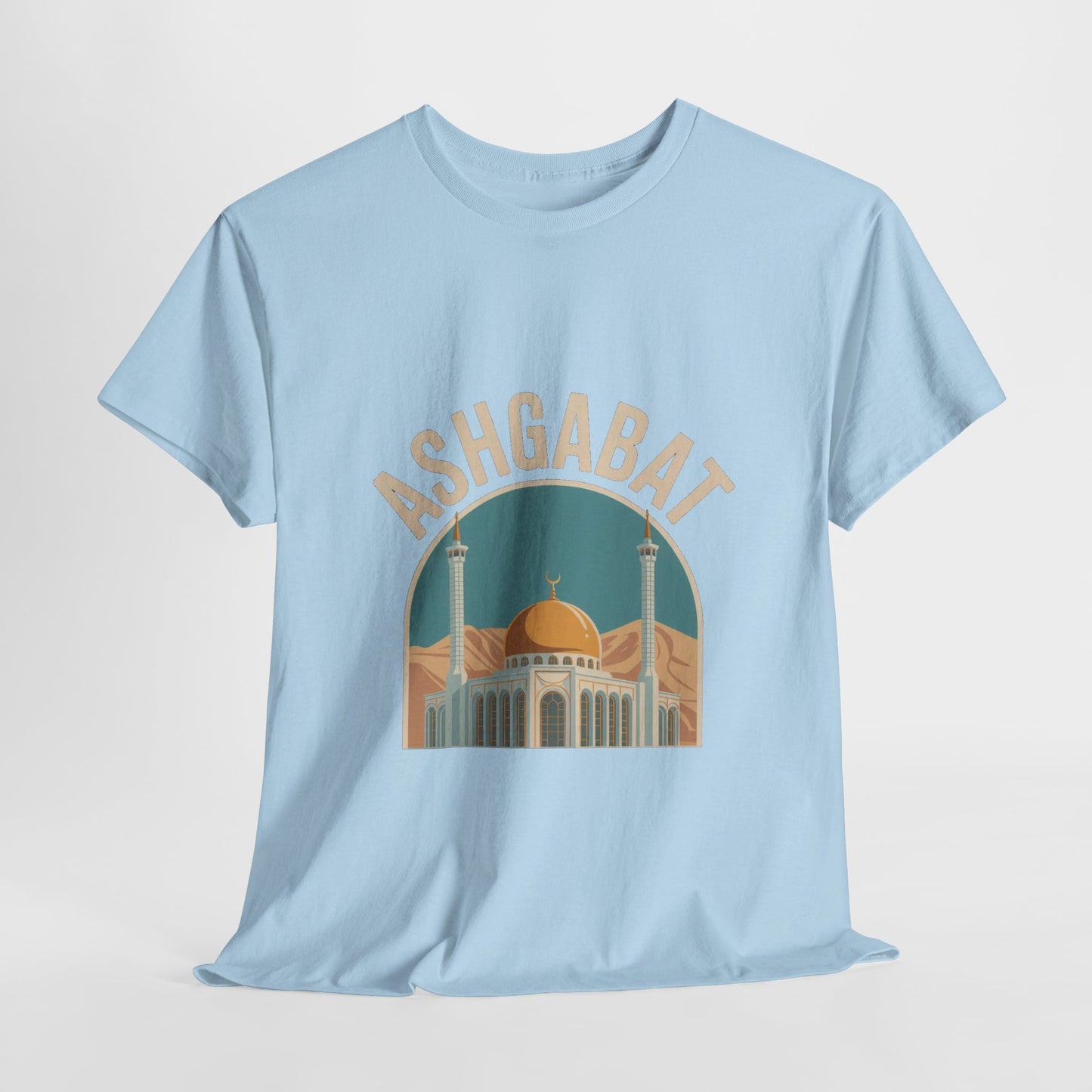 Ashgabat Turkmenistan Travel T-Shirt – Vintage Unisex Souvenir Tee