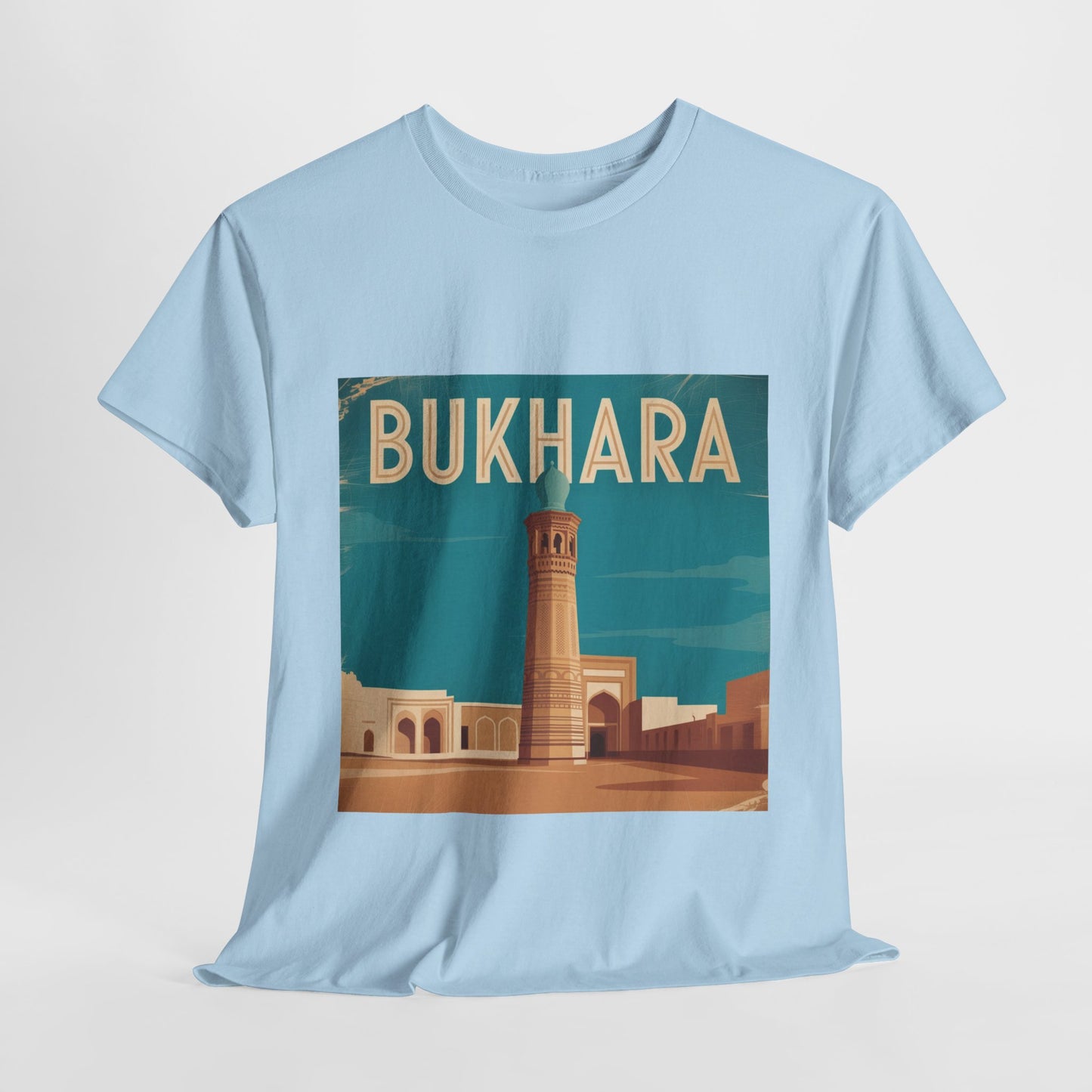 Bukhara Uzbekistan Travel T-Shirt – Vintage Unisex Souvenir Tee