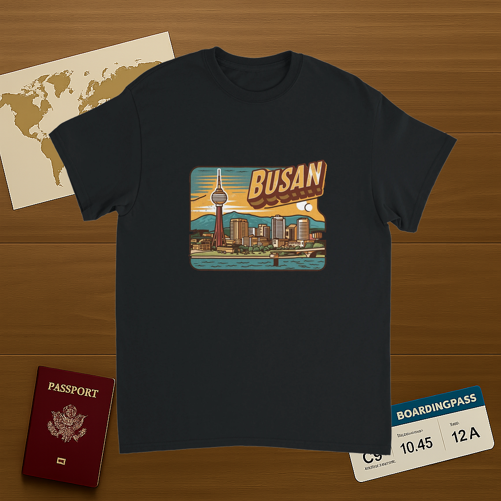 Busan South Korea Unisex Travel T-Shirt