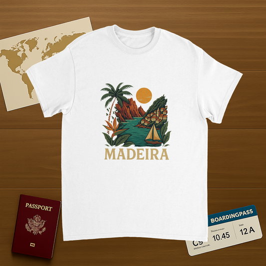 Madeira Portugal Unisex Travel T-Shirt