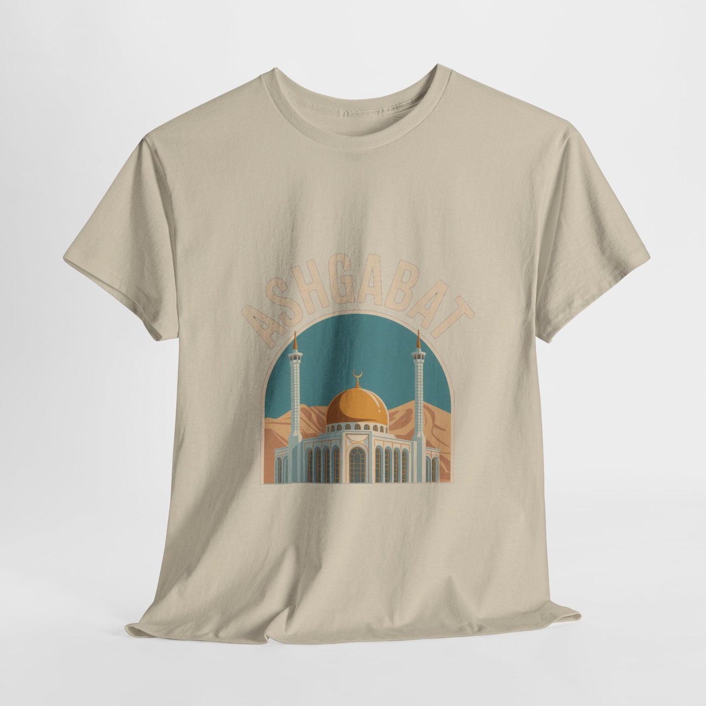 Ashgabat Turkmenistan Travel T-Shirt – Vintage Unisex Souvenir Tee