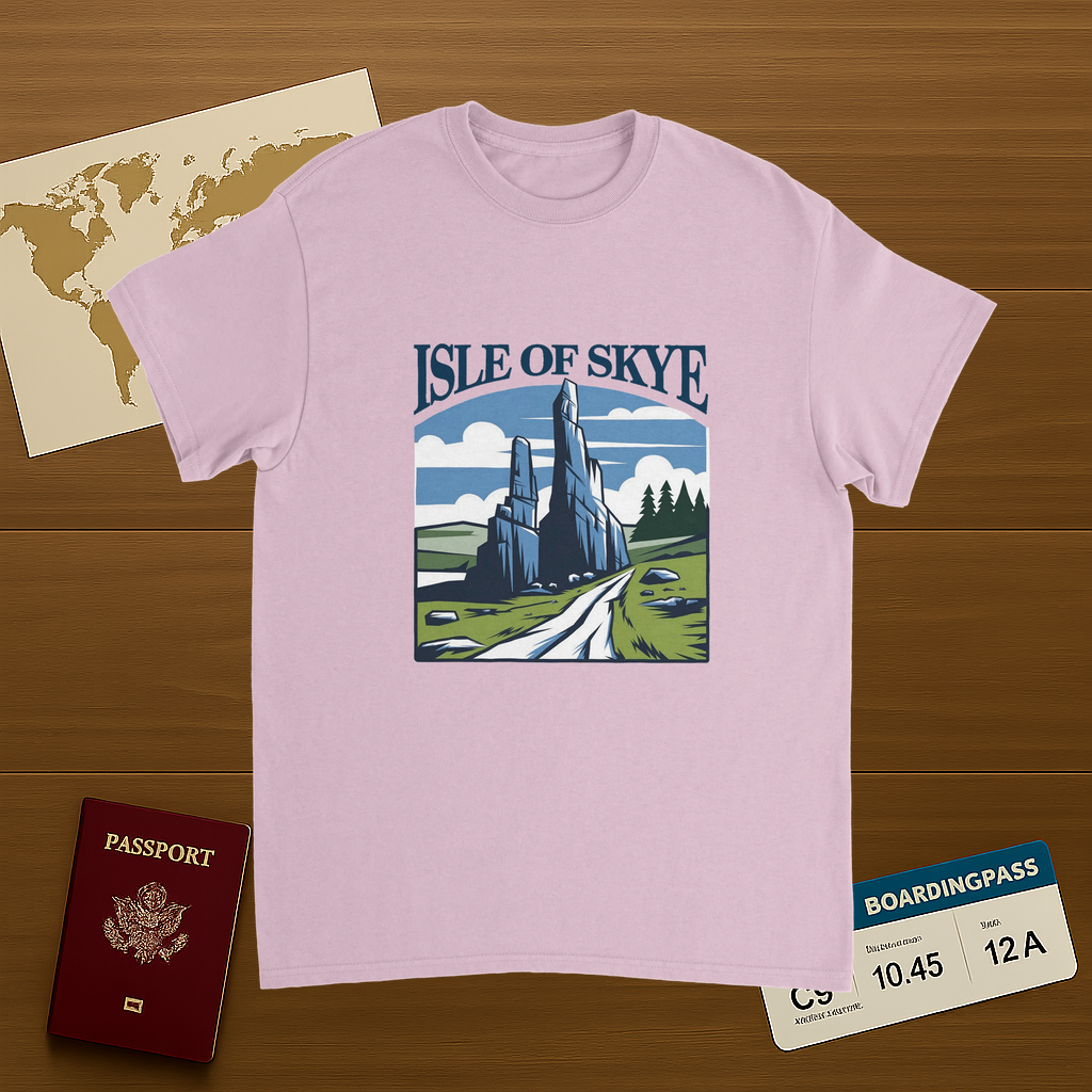 Isle of Skye Scotland Unisex Travel T-Shirt