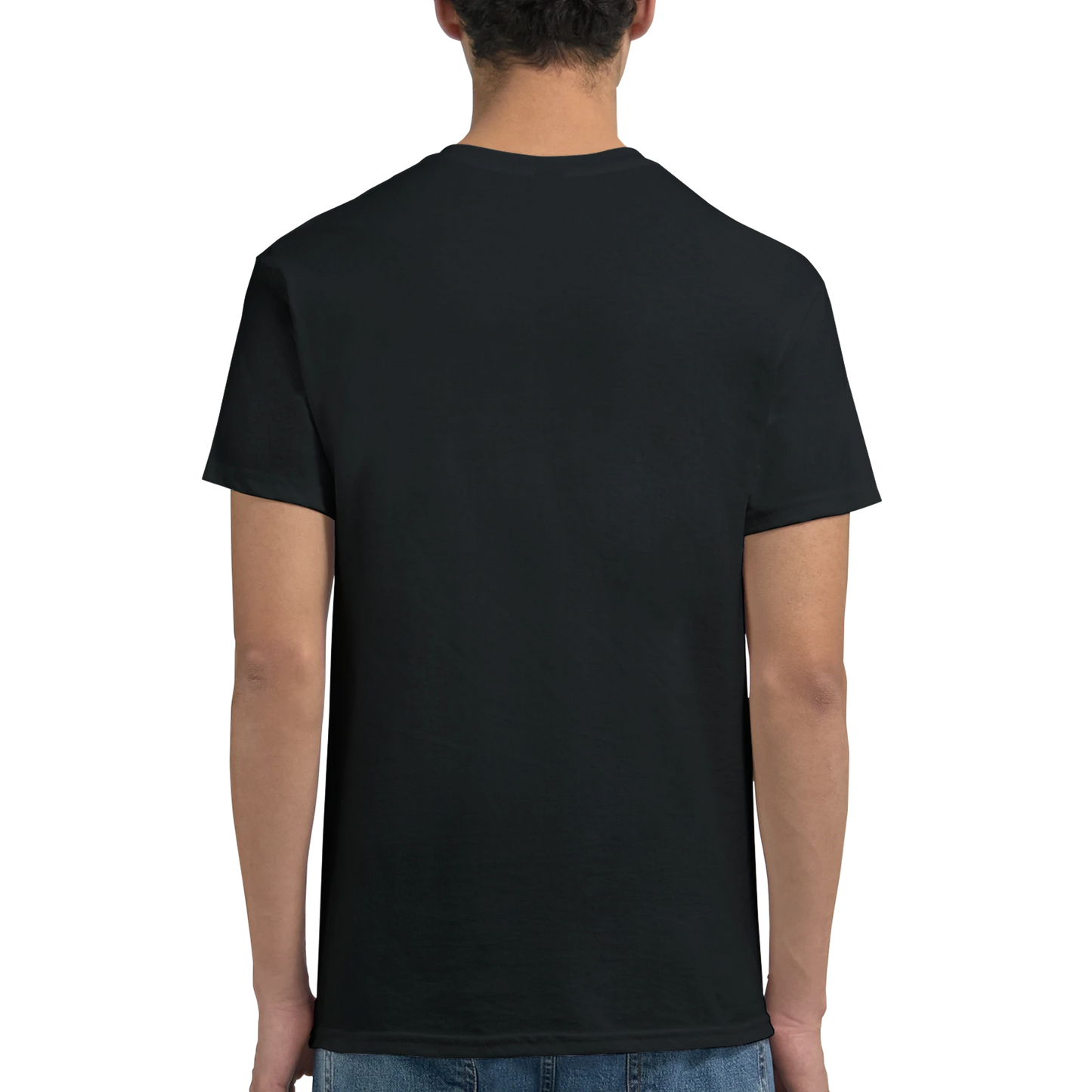 Arizona USA Unisex Travel T-Shirt featuring a man from the back