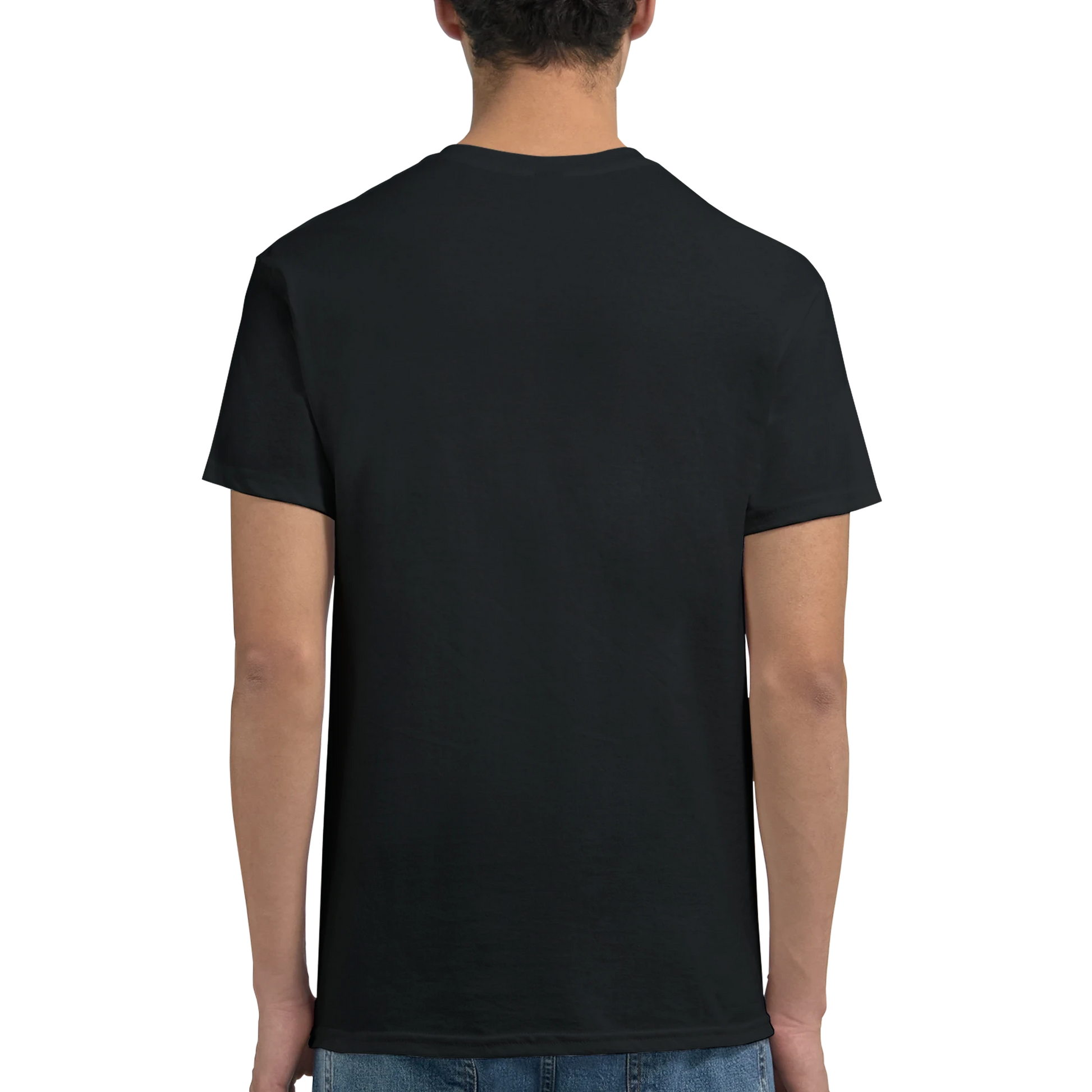Arizona USA Unisex Travel T-Shirt featuring a man from the back