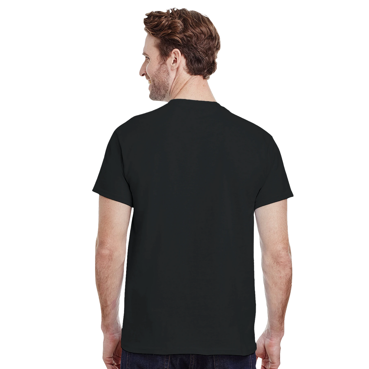 Rio de Janeiro Brazil Unisex Travel T-Shirt featuring a man from the back