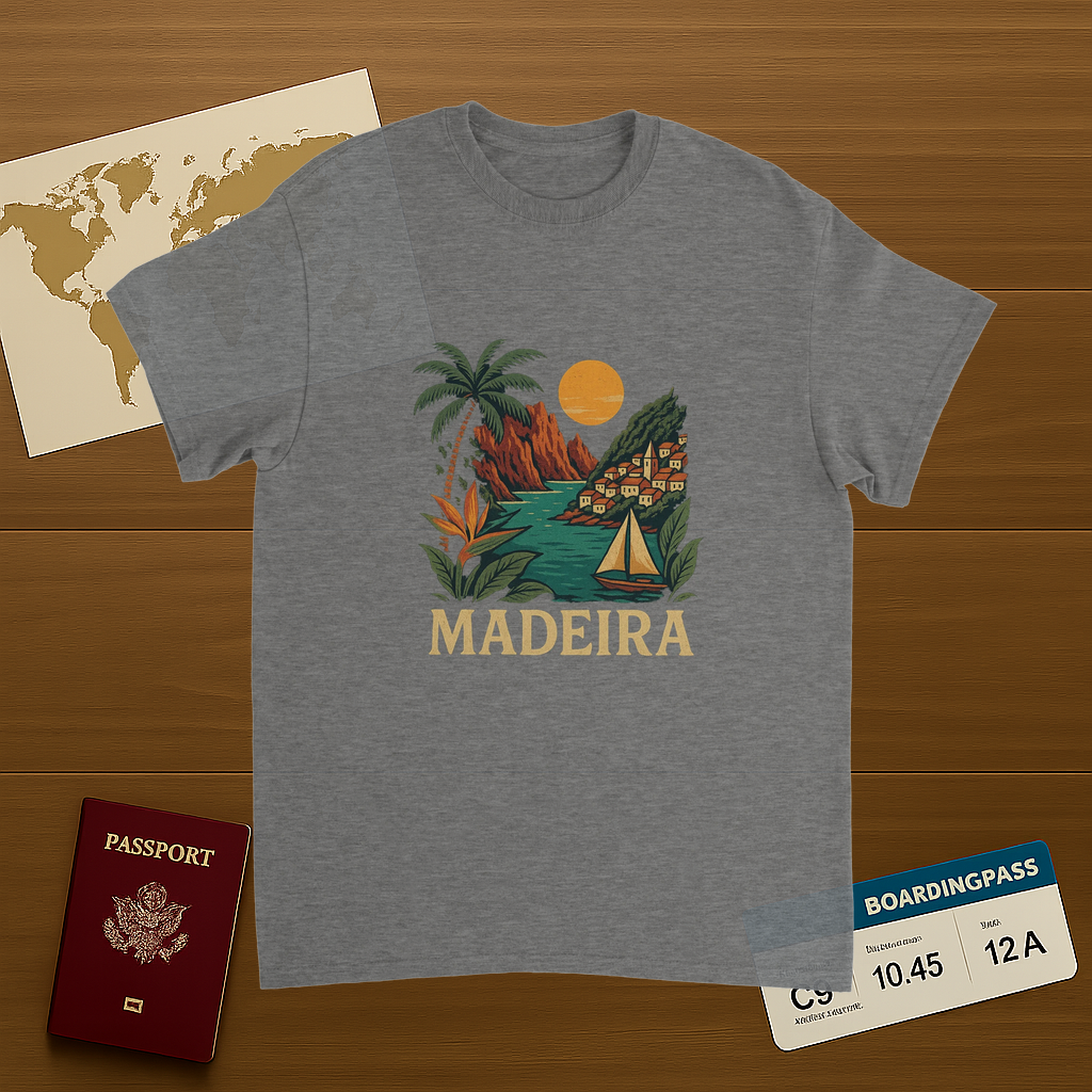 Madeira Portugal Unisex Travel T-Shirt