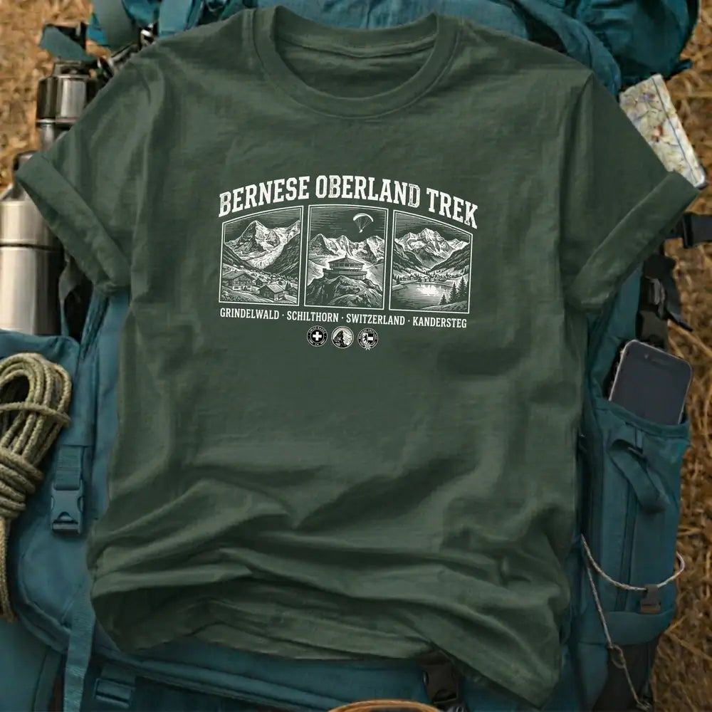 Bernese Oberland T-Shirt – Swiss Alps Tee