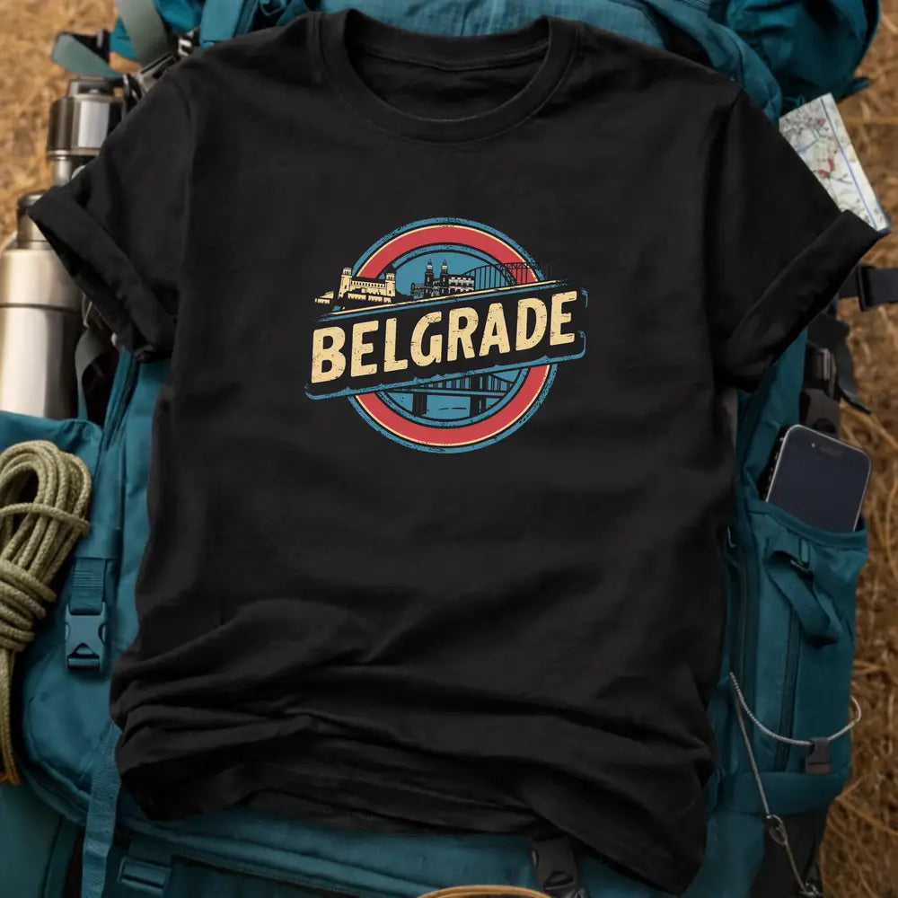 Belgrade Serbia Unisex Travel Tee