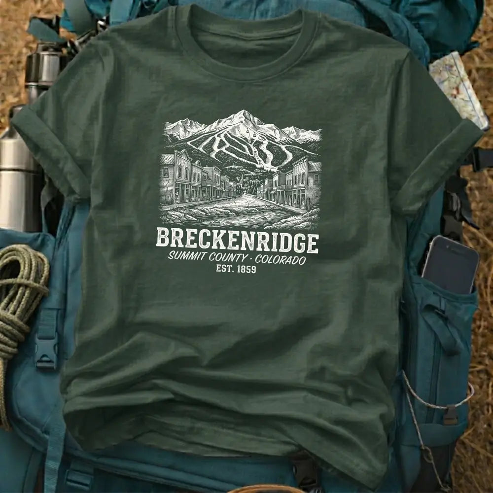 Breckenridge Colorado T-Shirt – Ski Resort Town Tee