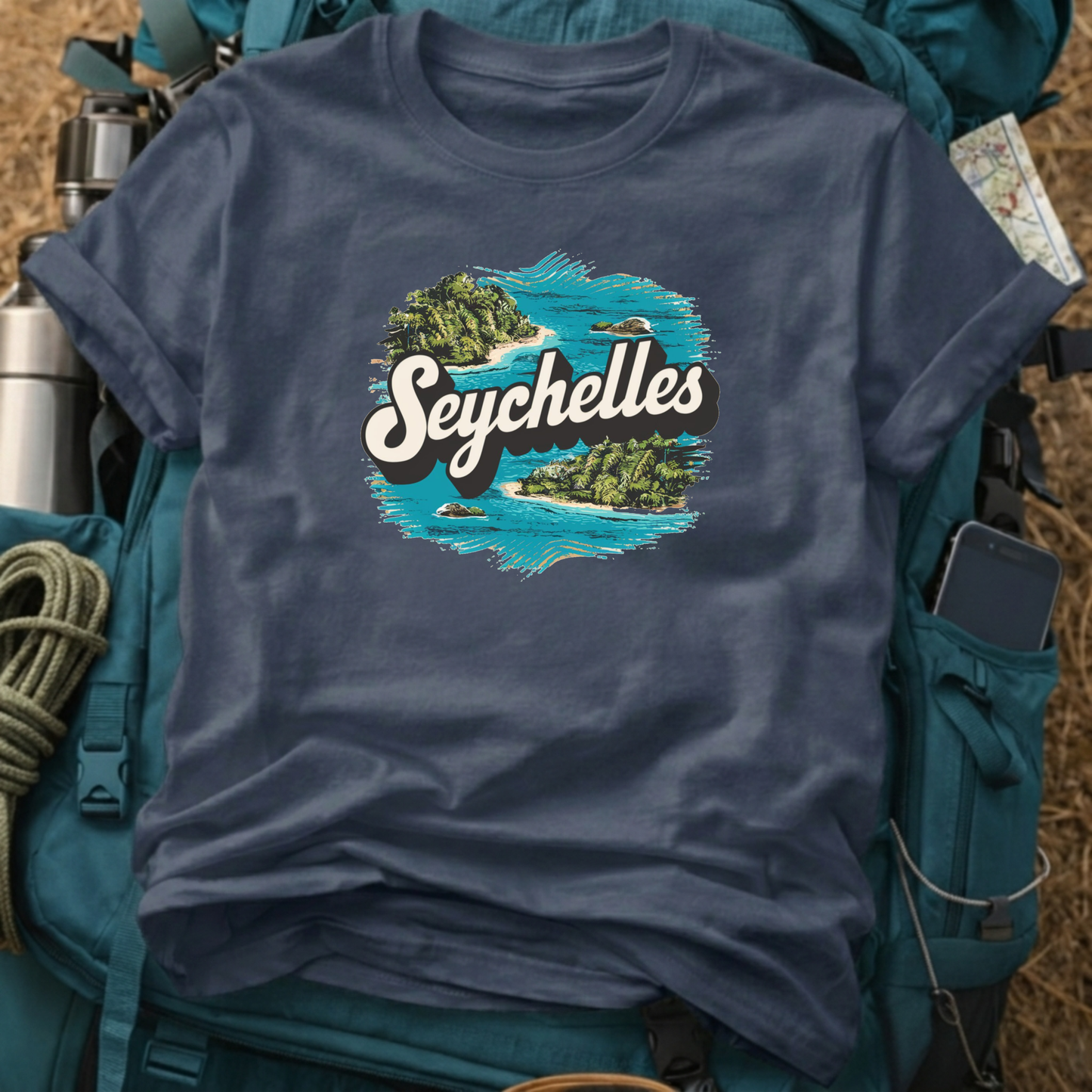 Seychelles Unisex Travel T-Shirt