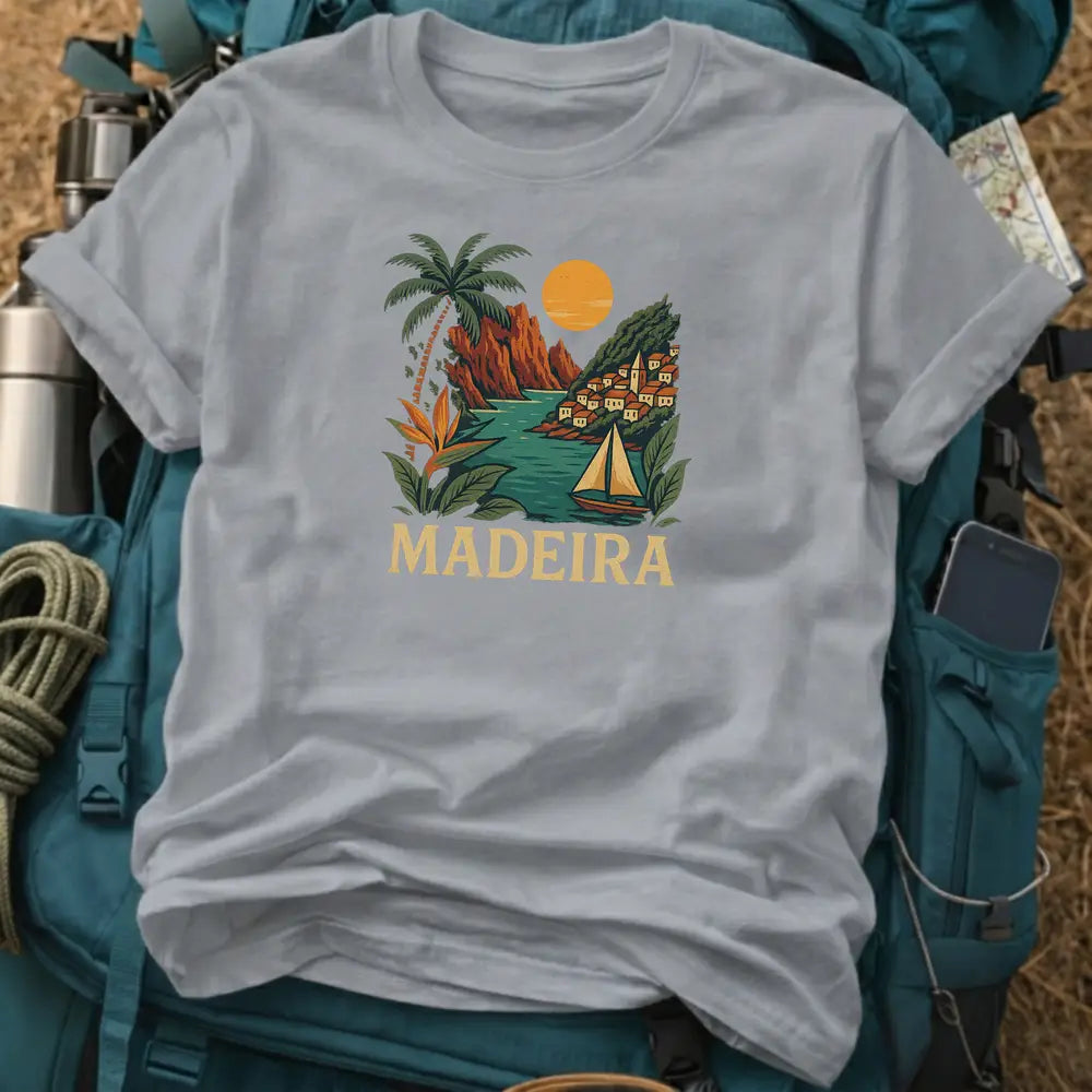 Madeira Portugal Unisex Travel T-Shirt