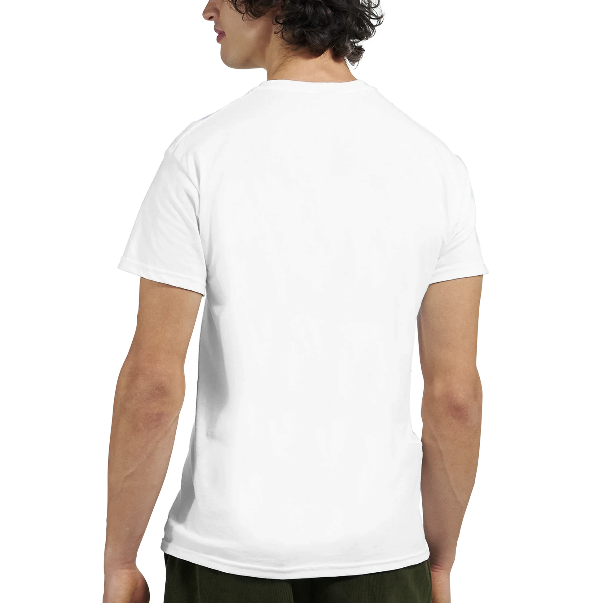 Chitwan Nepal Unisex Travel T-Shirt featuring a man