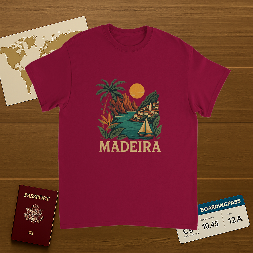 Madeira Portugal Unisex Travel T-Shirt