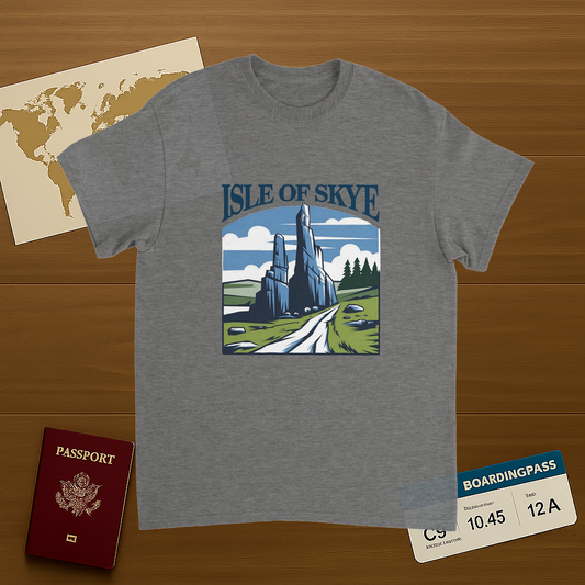 Isle of Skye Scotland Unisex Travel T-Shirt