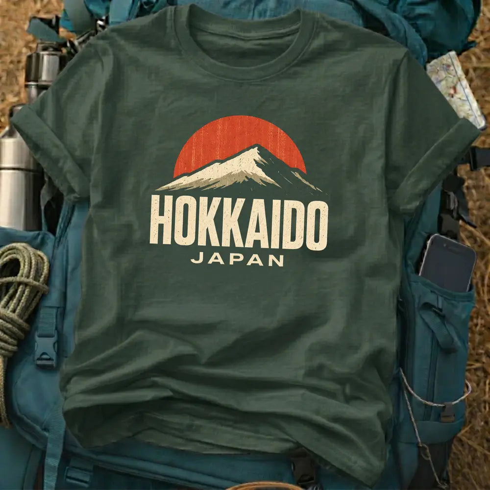 Hokkaido Japan Mountain T-Shirt – Mount Yotei Graphic Tee