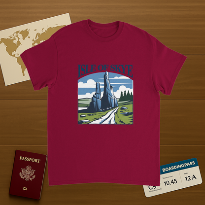 Isle of Skye Scotland Unisex Travel T-Shirt