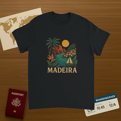 Madeira Portugal Unisex Travel T-Shirt