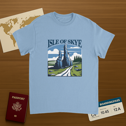 Isle of Skye Scotland Unisex Travel T-Shirt