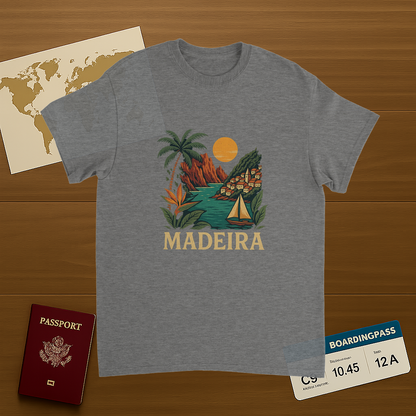 Madeira Portugal Unisex Travel T-Shirt
