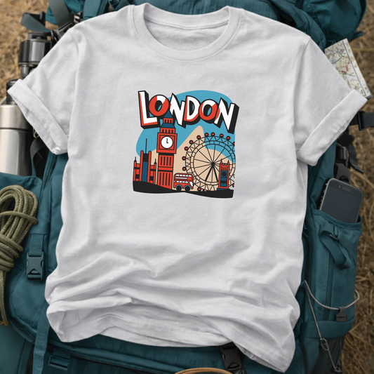 London England Unisex Travel T-Shirt