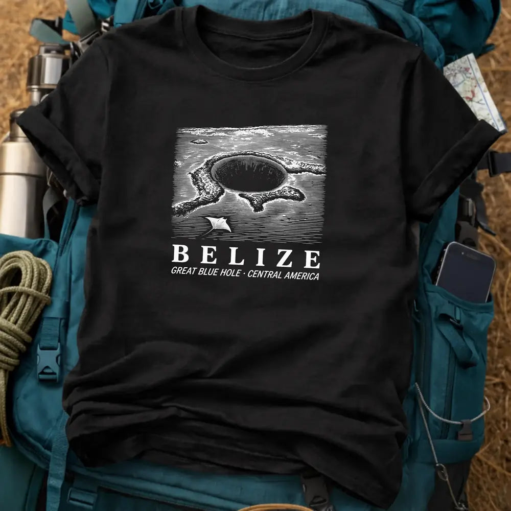 Belize Great Blue Hole T-Shirt – Marine Reserve Tee