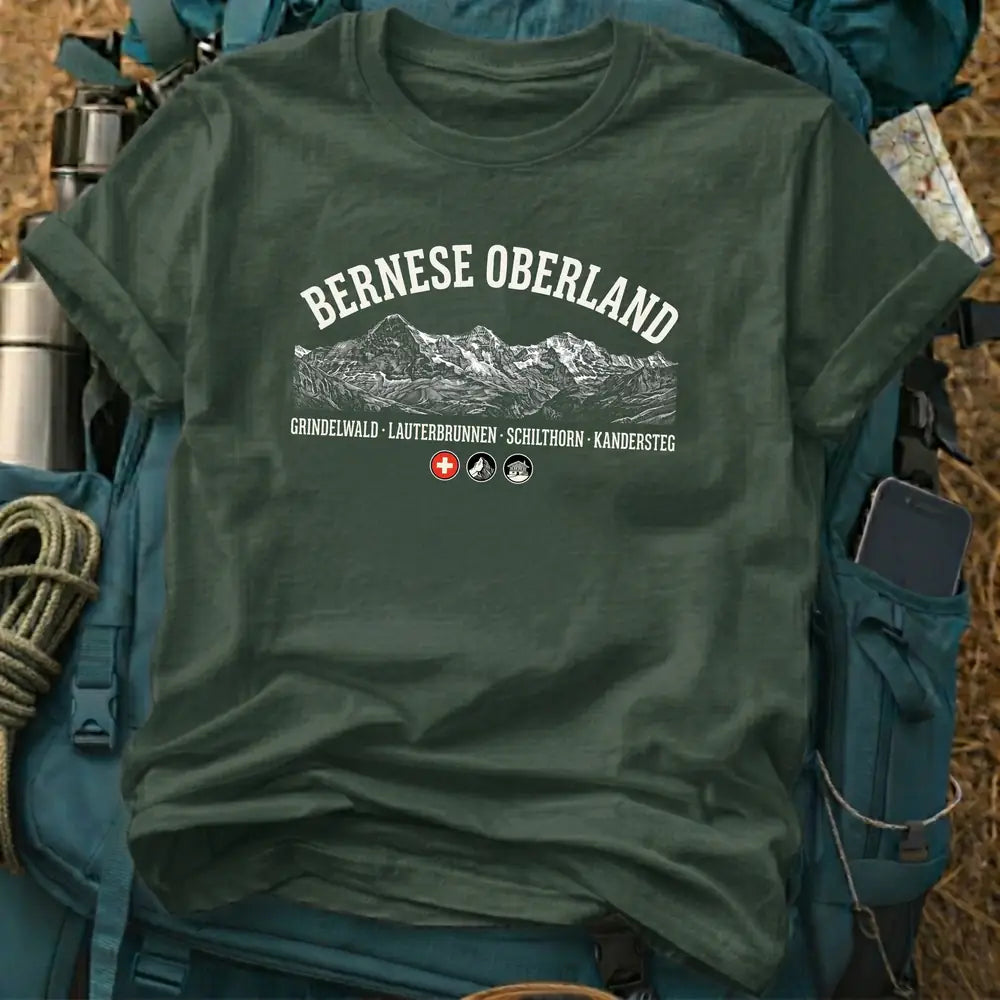 Bernese Oberland T-Shirt – Mountain Peak Tee