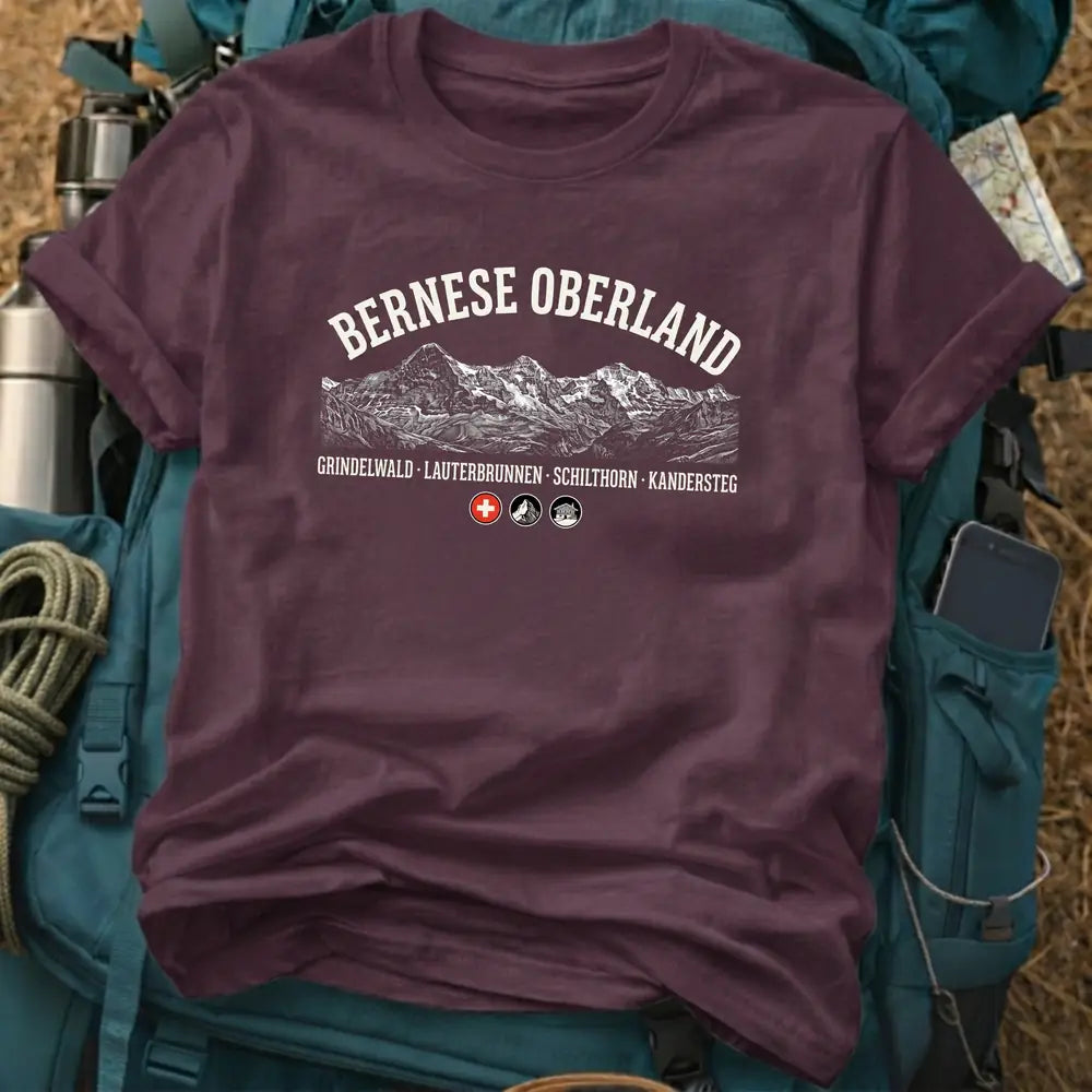Bernese Oberland T-Shirt – Mountain Peak Tee