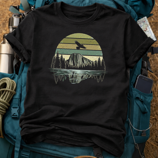Yosemite National Park T-Shirt – El Capitan Raven Graphic Tee