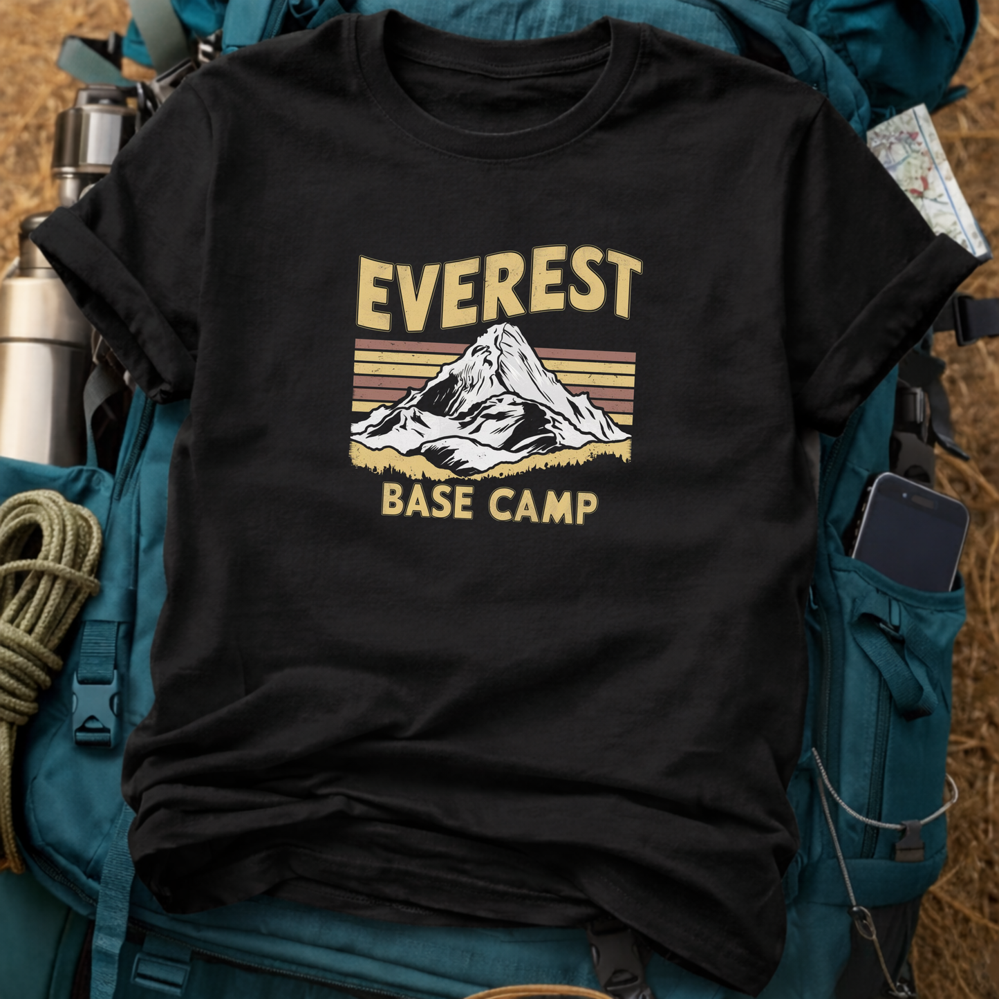 Everest Base Camp Nepal Unisex Travel T-Shirt