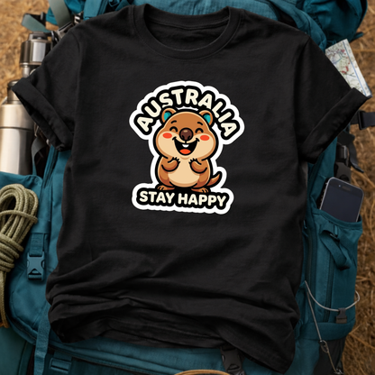 Australia Quokka T-Shirt – Cute Travel Graphic Tee