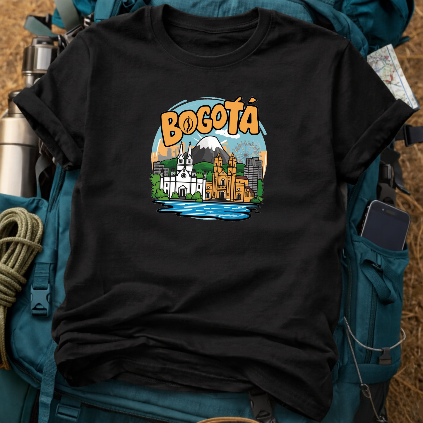 Bogotá Colombia Unisex Travel T-Shirt