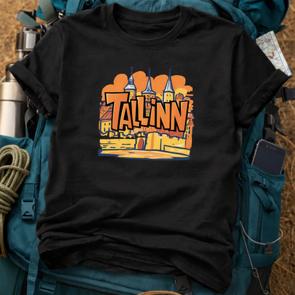 Tallinn Estonia Unisex Travel T-Shirt