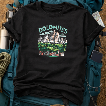 Dolomites Italy Unisex Travel T-Shirt