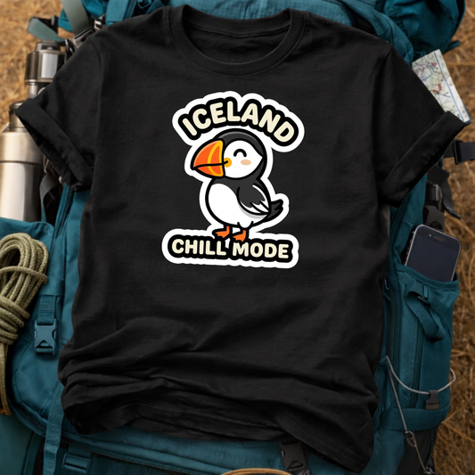 Iceland Puffin T-Shirt – Cute Arctic Travel Graphic Tee