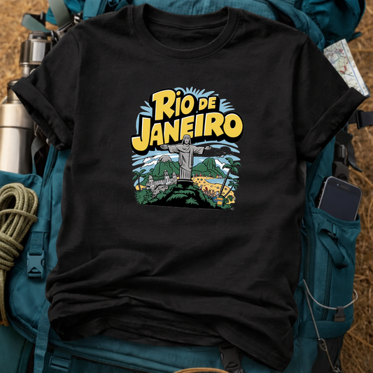Rio de Janeiro Brazil Unisex Travel T-Shirt