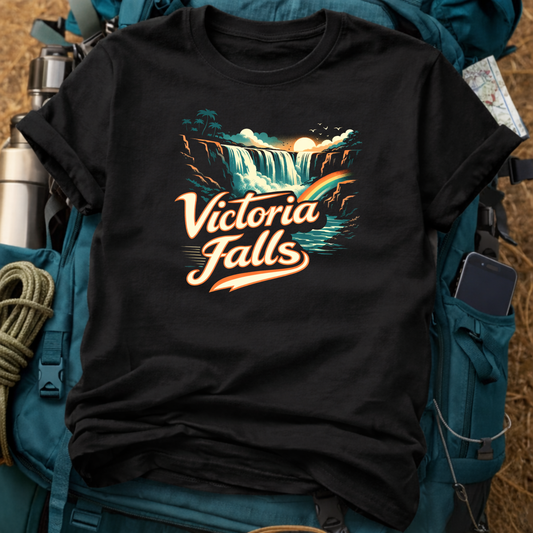 Victoria Falls T-Shirt – Mosi-oa-Tunya Waterfall Graphic Tee