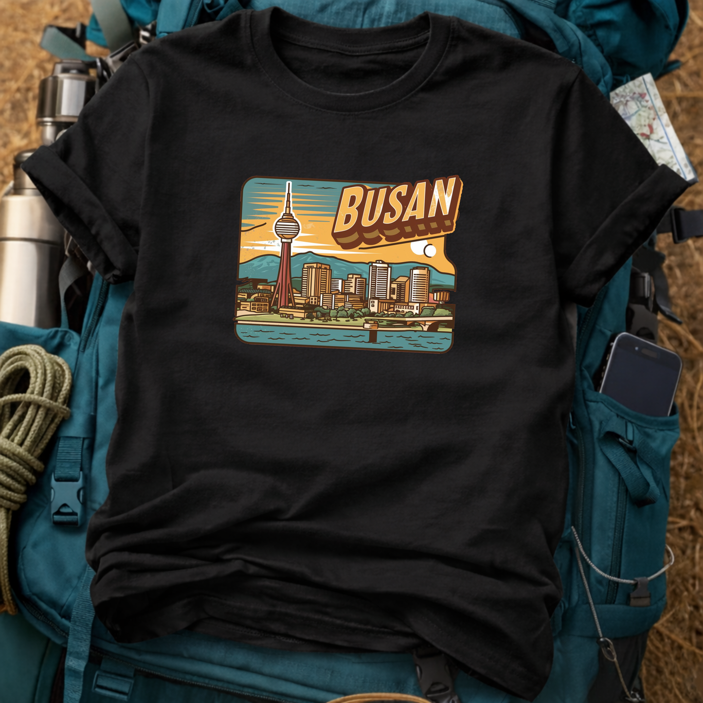 Busan South Korea Unisex Travel T-Shirt