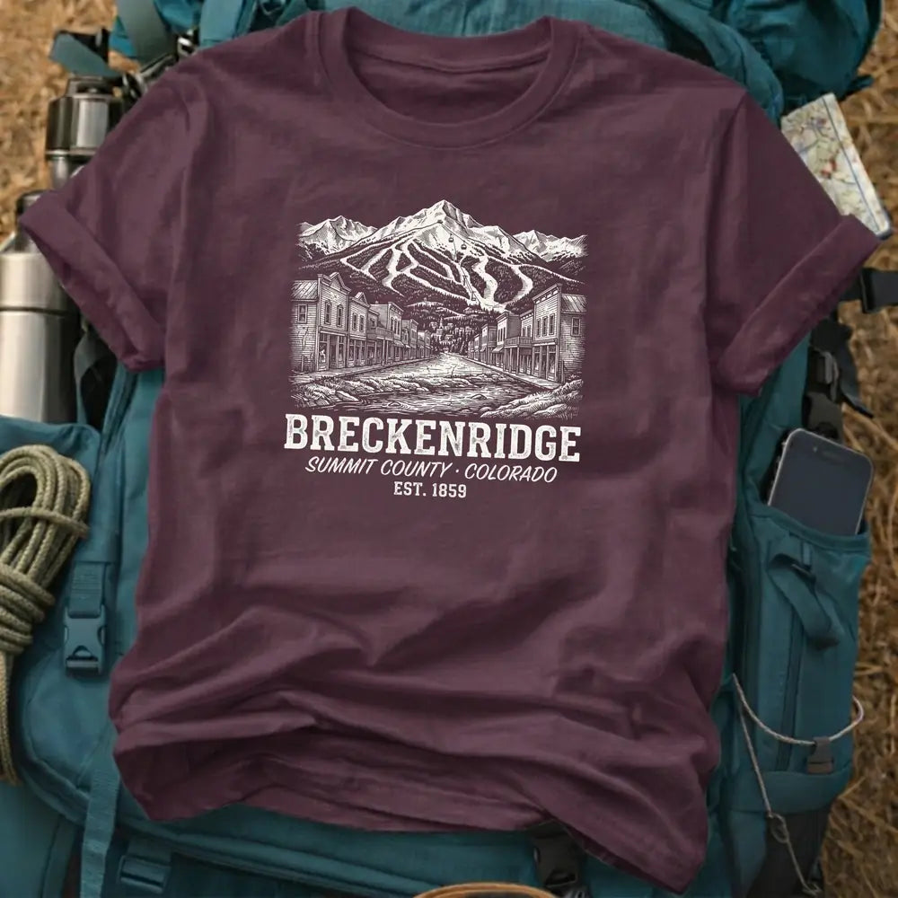Breckenridge Colorado T-Shirt – Ski Resort Town Tee