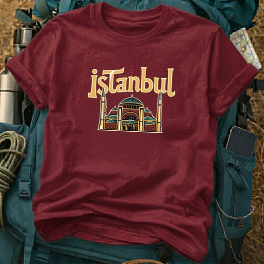 Istanbul Turkey Unisex Travel T-Shirt