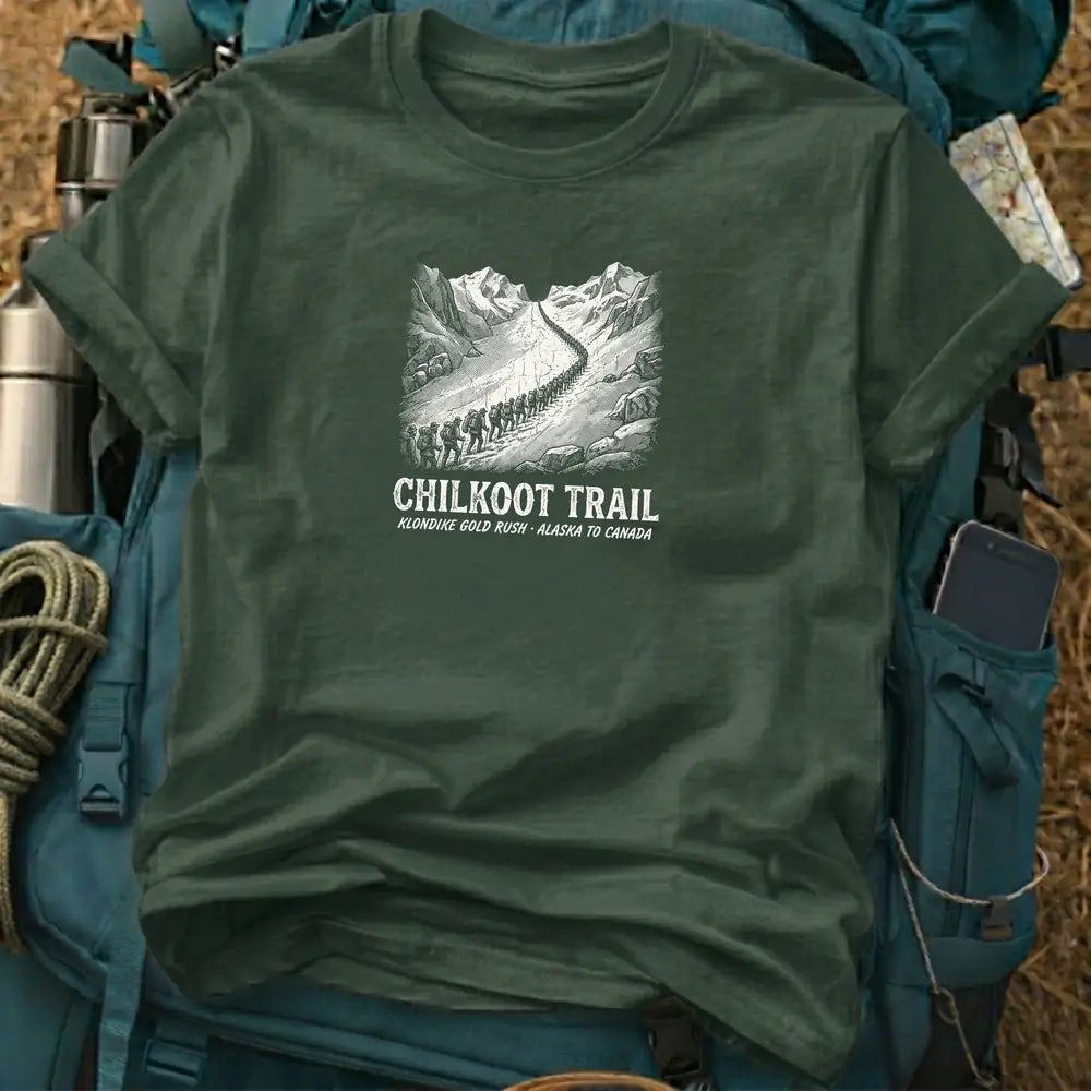 Chilkoot Trail T-Shirt – Gold Rush Tee