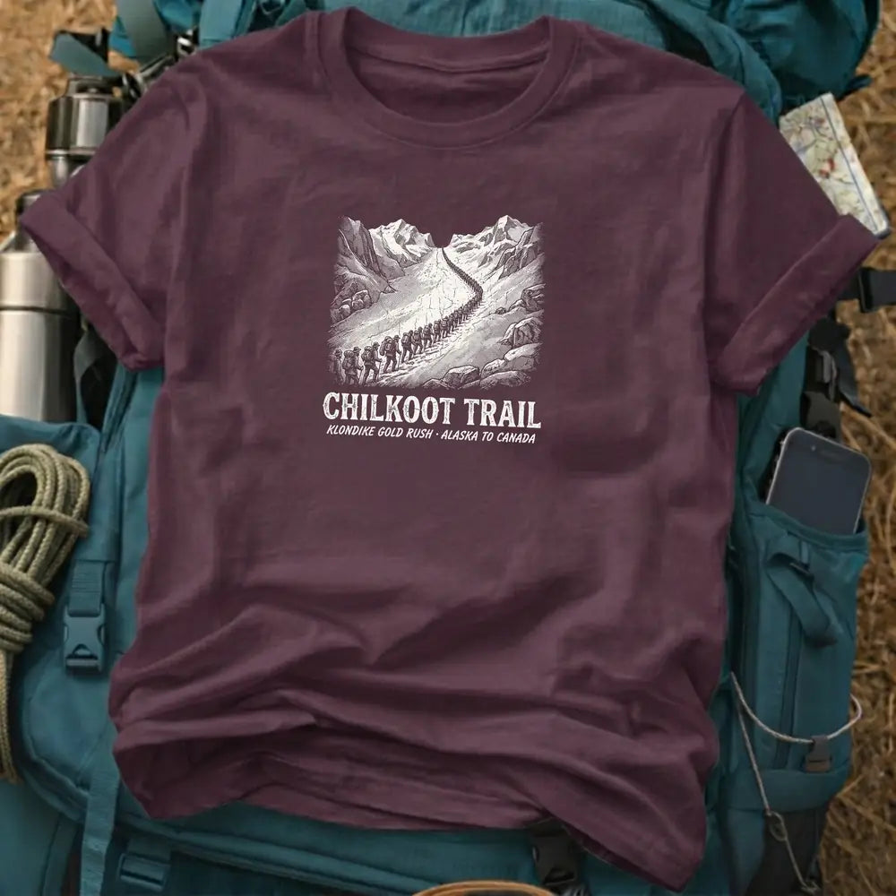 Chilkoot Trail T-Shirt – Gold Rush Tee