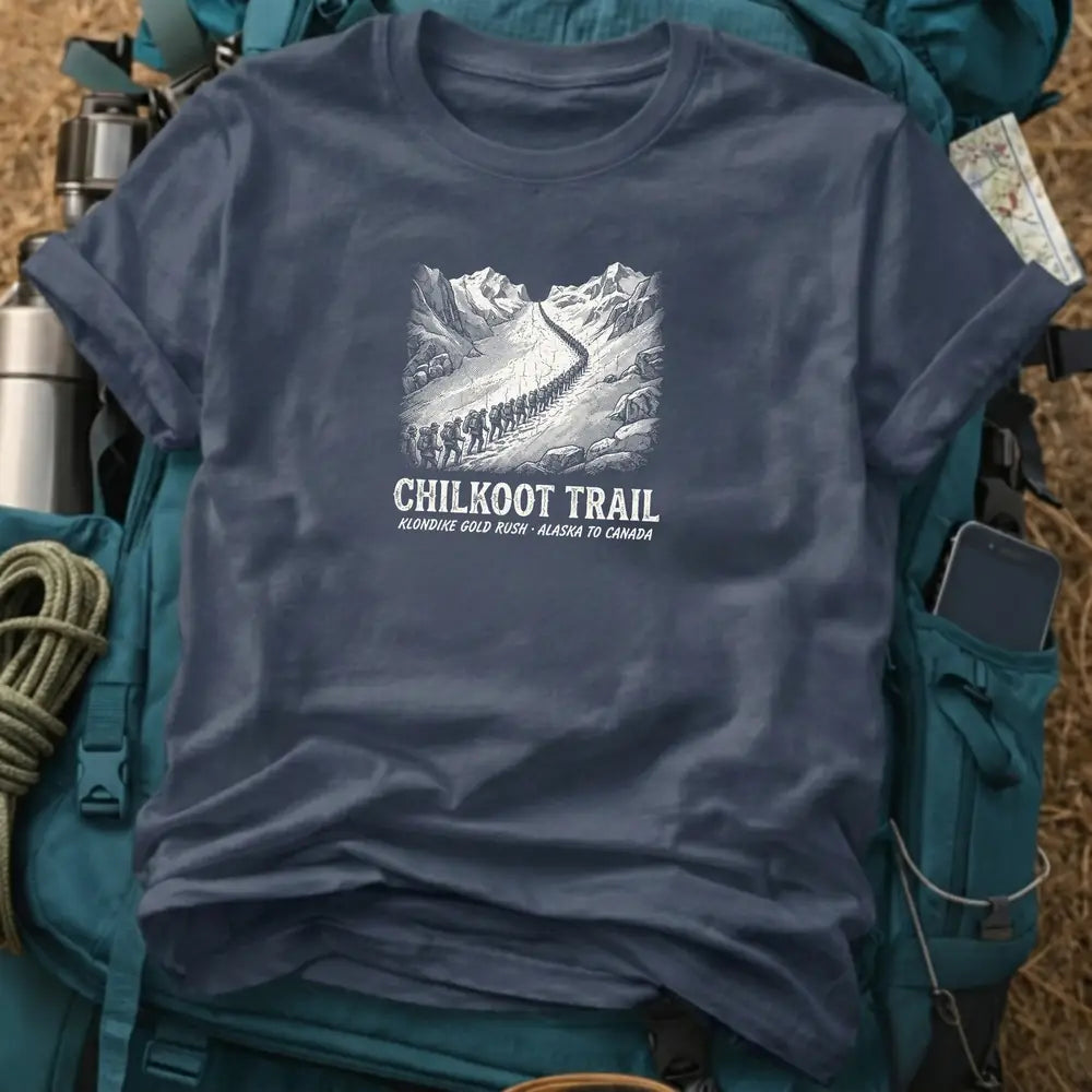 Chilkoot Trail T-Shirt – Gold Rush Tee