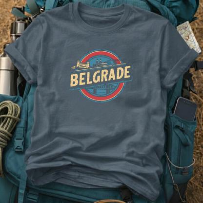 Belgrade Serbia Unisex Travel T-Shirt
