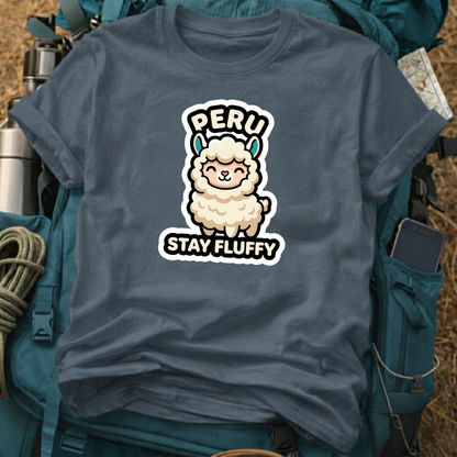 Peru Alpaca T-Shirt – Cute Andes Travel Graphic Tee