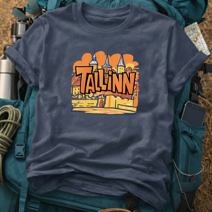Tallinn Estonia Unisex Travel T-Shirt